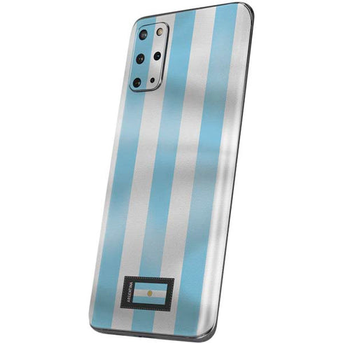 Argentina Soccer Flag Galaxy S20 Plus Skin